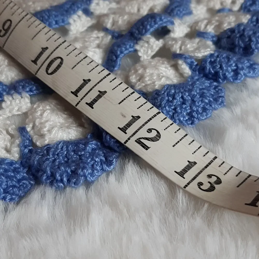 Dollies Brand Fancy‎ Piece Blue & White For House New Handmade $15 Each